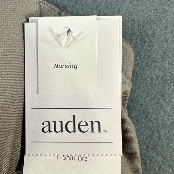 Auden Women's Size 40D Nursing Bra T-Shirt Full Coverage Rocket City Gray New - Picture 4 of 13
